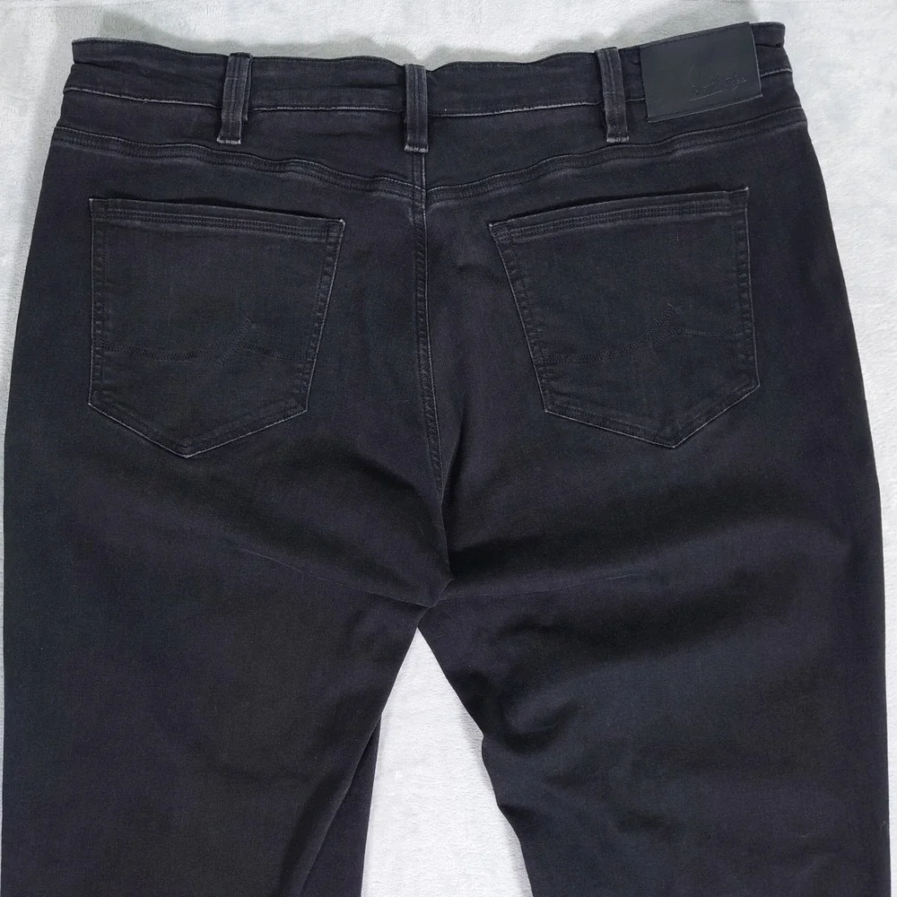 34 Heritage Charisma Jeans Mens 40 X 34 Black Comfort Rise Classic Straight